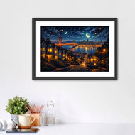 Lights of the Golden City - San Francisco City Life Wall Art