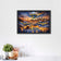 San Francisco Bay Area x Golden State Warriors Wall Art Poster  | Landscape