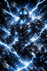 Savitar The Flash Lightning Wall Art Poster | Portrait