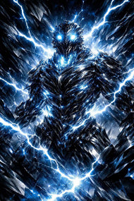 Savitar The Flash Lightning Wall Art Poster | Portrait