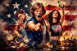 The Gallagher's Shameless Cinematic Wall Art Poster | Landscape