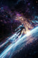 Silver Surfer Cosmic Wall Art Poster | Portrait