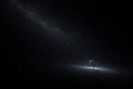 Silver Surfer Minimalistic Wall Art Poster | Landscape