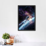 Silver Surfer Cosmic Wall Art Poster | Portrait