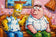 Homer and Peter Family Guy x The Simpsons Wall Art Poster | Landscape
