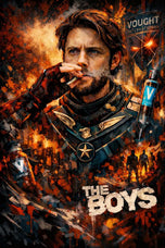 Soldier Boy The Boys Cinematic Wall Art Poster | Portrait