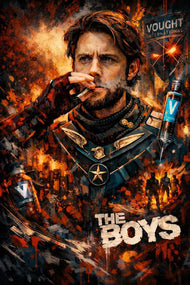 Soldier Boy The Boys Cinematic Wall Art Poster | Portrait