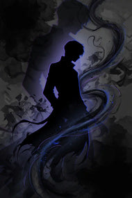 Sung Jin Woo Shadow Monarch Anime Wall Art Poster | Portrait