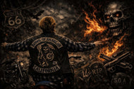 Sons of Anarchy Cinematic Wall Art Poster | Landscape