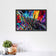 Spiderman Graffiti Comic Style Cityscape Wall Art Poster | Landscape