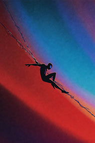Spiderman Minimalism Wall Art Poster | Portrait