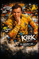 Captain Kirk Star Trek Paint Splatter Wall Art Poster | Portrait