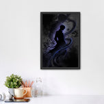 Sung Jin Woo Shadow Monarch Anime Wall Art Poster | Portrait