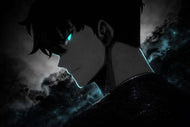 Sung Jin-Woo Solo Leveling Anime Wall Art Poster | Landscape