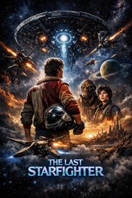 The Last Starfighter Cinematic Wall Art Poster | Portrait