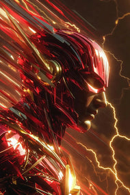 The Flash Speed Force Energy Wall Art Poster | Portrait