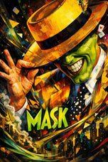 The Mask Cinematic Wall Art Poster | Portrait