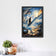 Truman Show Cinematic Abstract Wall Art Poster | Portrait