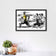 Usain Bolt Iconic Stride Ink Style Wall Art Poster | Landscape