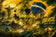 Vinícius Júnior Brazil World Cup Painting Style Wall Art Poster | Landscape