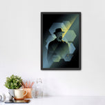 Breaking Bad Heisenberg Minimalism Wall Art Poster | Portrait