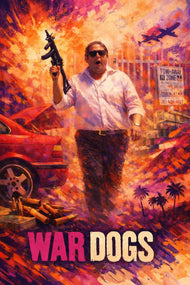 War Dogs Cinematic Abstract Wall Art Poster | Portrait