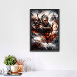 The Witcher Geralt of Rivia Wall Art Poster | Portrait