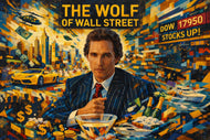 Mark Hanna Wolf of Wallstreet Cinematic Wall Art Poster | Landscape