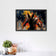 Wolverine Painted Style Wall Art Poster  | Landscape