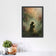 Mystic Yoda Dagobah Silhouette Wall Art Poster | Portrait