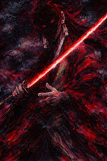 Yoriichi Demon Slayer Dark Anime Wall Art Poster | Portrait