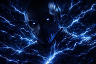 Zoom The Flash Lightning Wall Art Poster | Landscape